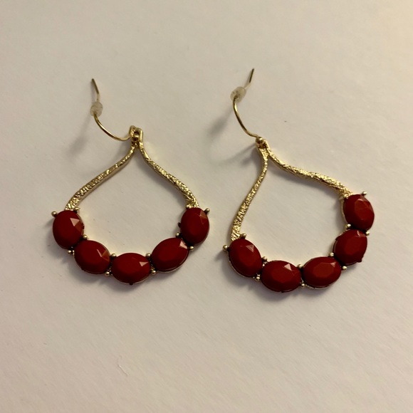 🎈Drop Hoop Earrings🎈 - Picture 3 of 4